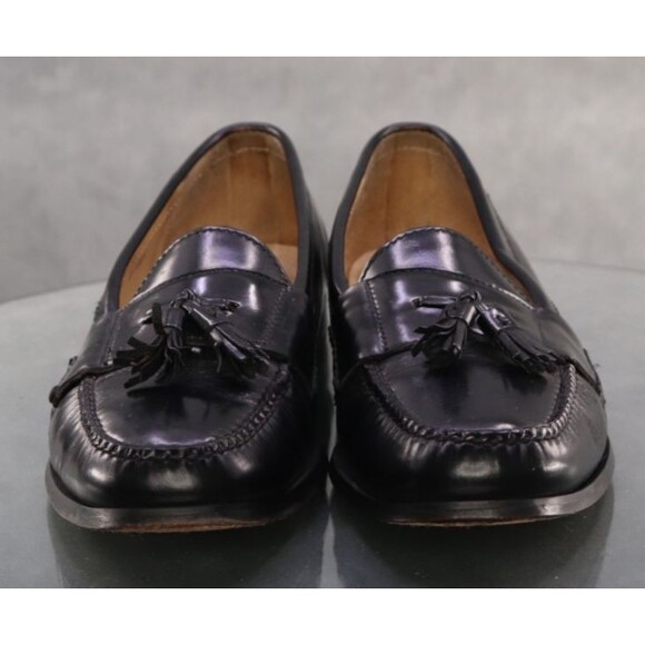 Cole Haan Pinch Men's Tassel Loafers Shoes Size 12 B Leather Black - Picture 3 of 11